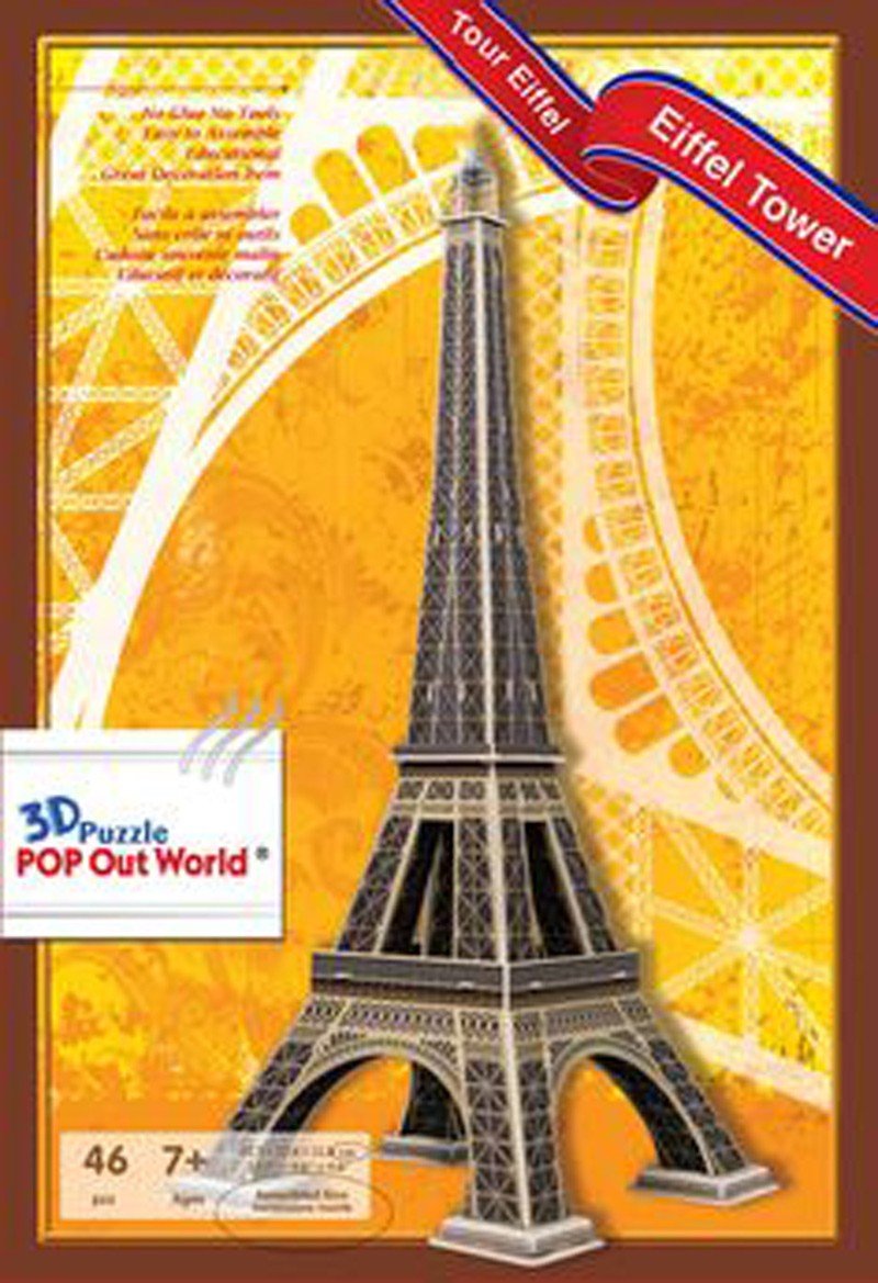 Puzzle  Eiffel Tower 3D - 1