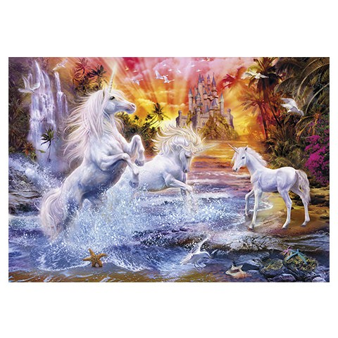 Puzzle Wild Unicorns - Banbury Arte