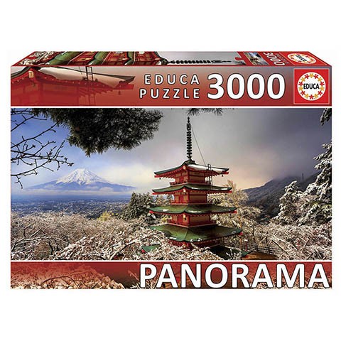 Puzzle Monte Fuji y Pagoda Chureito, Japón - Banbury Arte