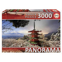 Thumbnail for Puzzle Monte Fuji y Pagoda Chureito, Japón - Banbury Arte
