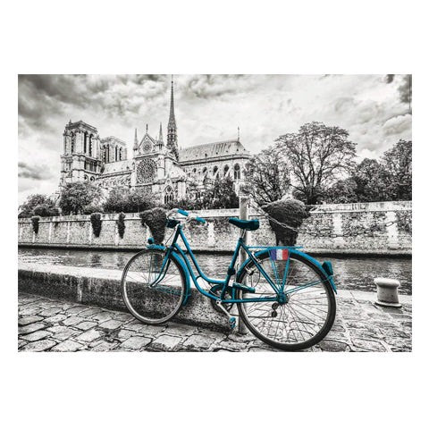 Puzzle Bicicleta cerca de Notre Dame - 0