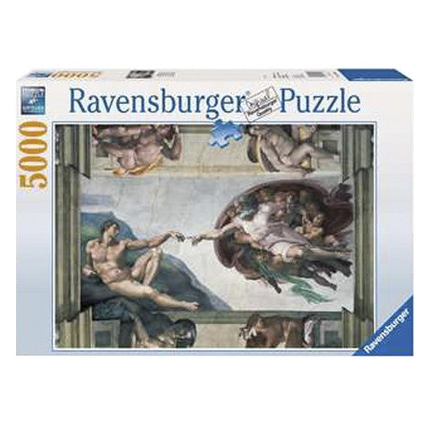 Puzzle La creación de Adán - 5000 piezas Ravensburger 17408