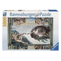 Thumbnail for Puzzle La creación de Adán - 5000 piezas Ravensburger 17408
