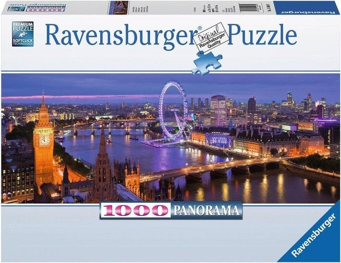 Puzzle Londres la nuit - 1000 pièces Ravensburger 150649