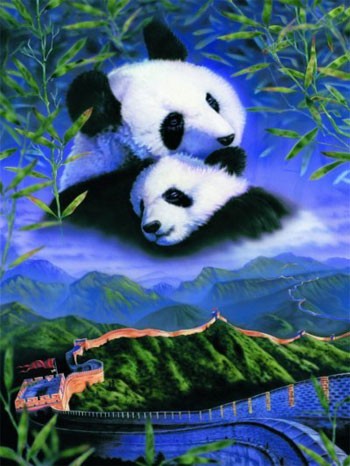 Puzzle Pandas - Banbury Arte