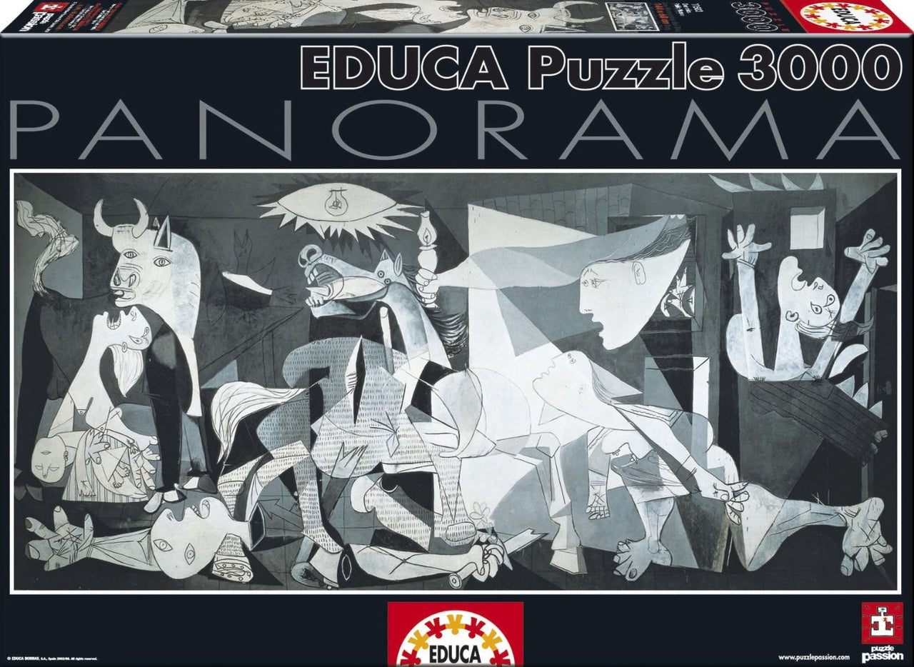 Puzzle Guernica de Pablo Picasso - 3000 piezas panorámico Educa 11502 banburyarte