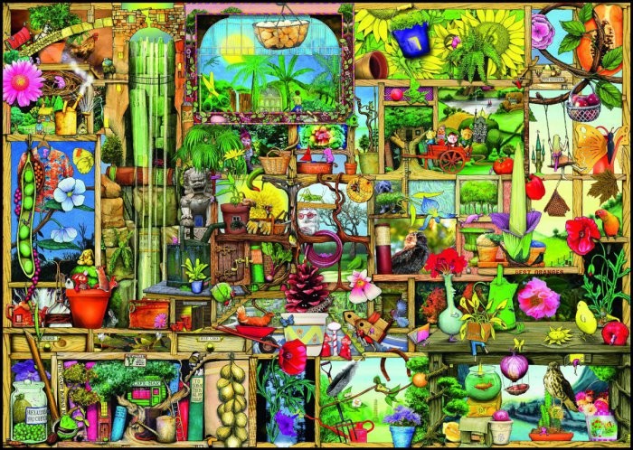 Puzzle The Gardener's Cupboard - Banbury Arte