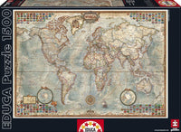 Thumbnail for Puzzle El Mundo Mapa Político - Banbury Arte