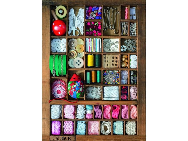Puzzle Caja de costura - Banbury Arte