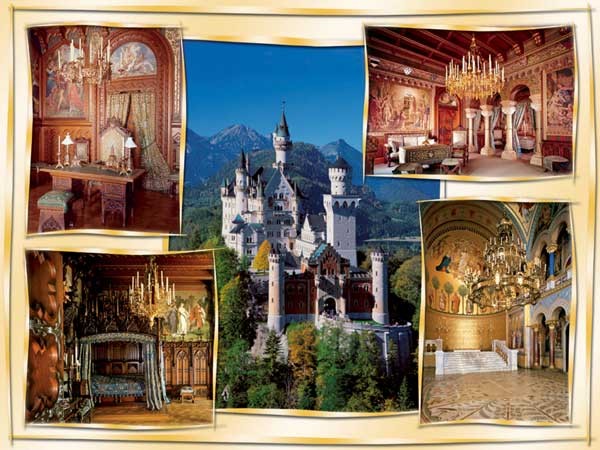 Puzzle Vistas de Neuschwanstein - Banbury Arte