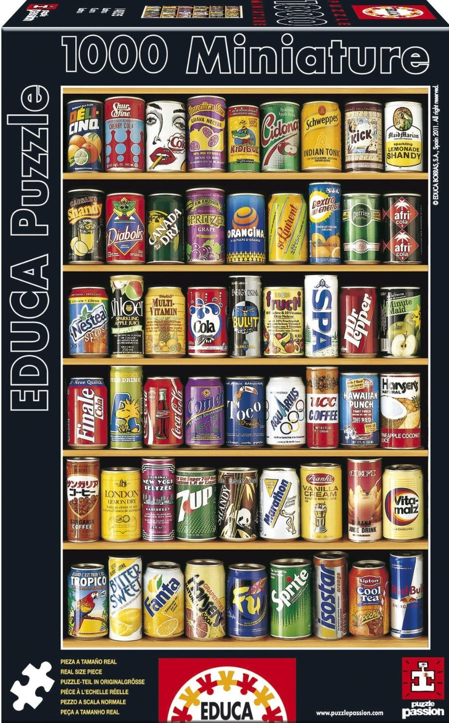 Puzzle Latas - Miniature - Banbury Arte