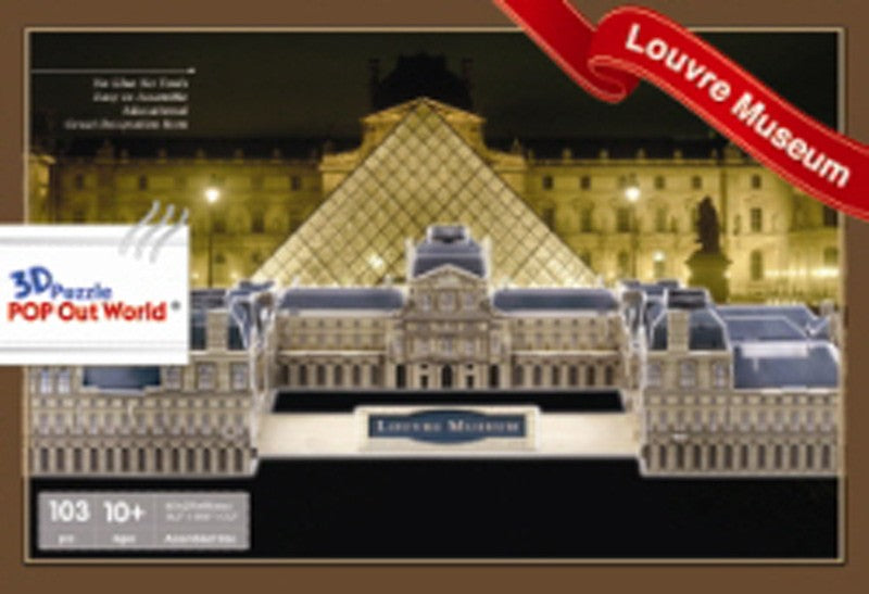 Puzzle Louvre Museum 3D - Banbury Arte