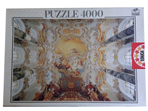 Puzzle Die Wieskirche, Wayern (Deuchtland) - Banbury ARte