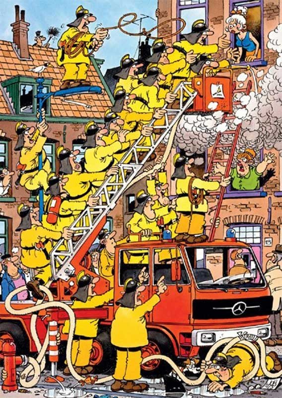 Puzzle Bomberos - Banbury Arte