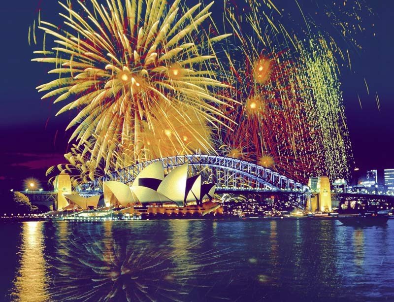 Puzzle Fuegos artificiales en Sydney - 0