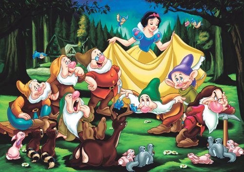 Puzzle Blancanieves y los siete enanitos - Banbury Arte