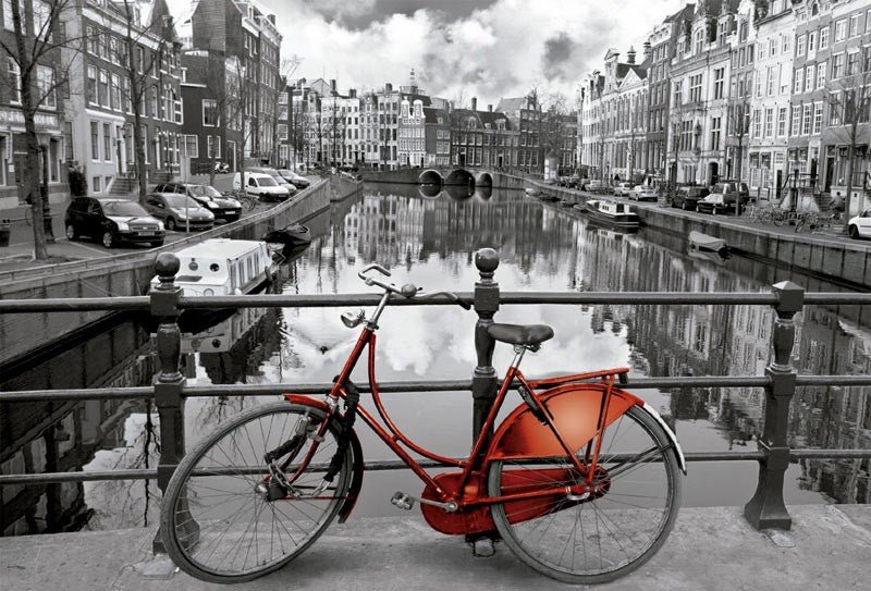 Puzzle Bicicleta en Amsterdam - 0