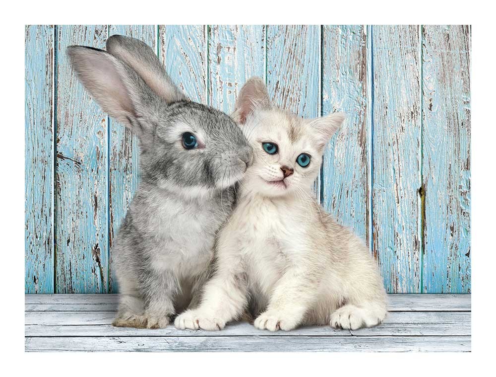 Puzzle Gato y Conejo - Banbury Arte