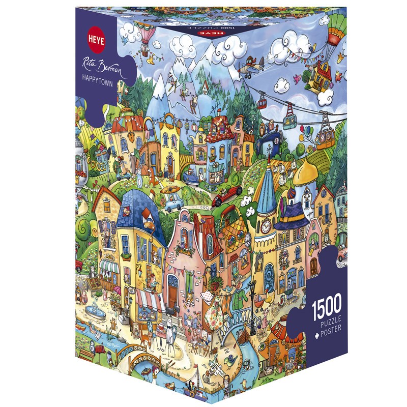 Puzzle Happy Town - Banbury Arte