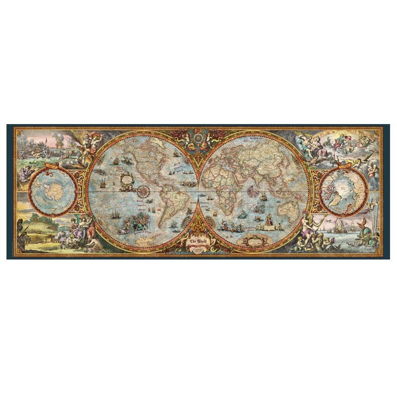 Puzzle Hemisphere Map - Banbury Arte