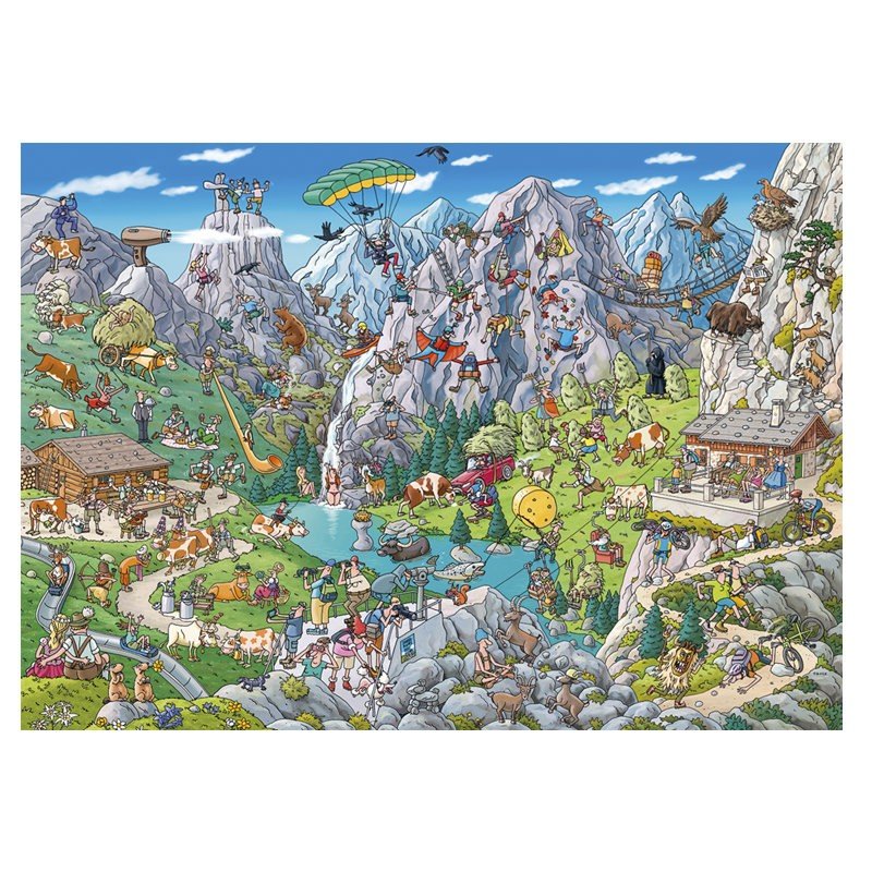 Puzzle Alpine Fun - Banbury Arte