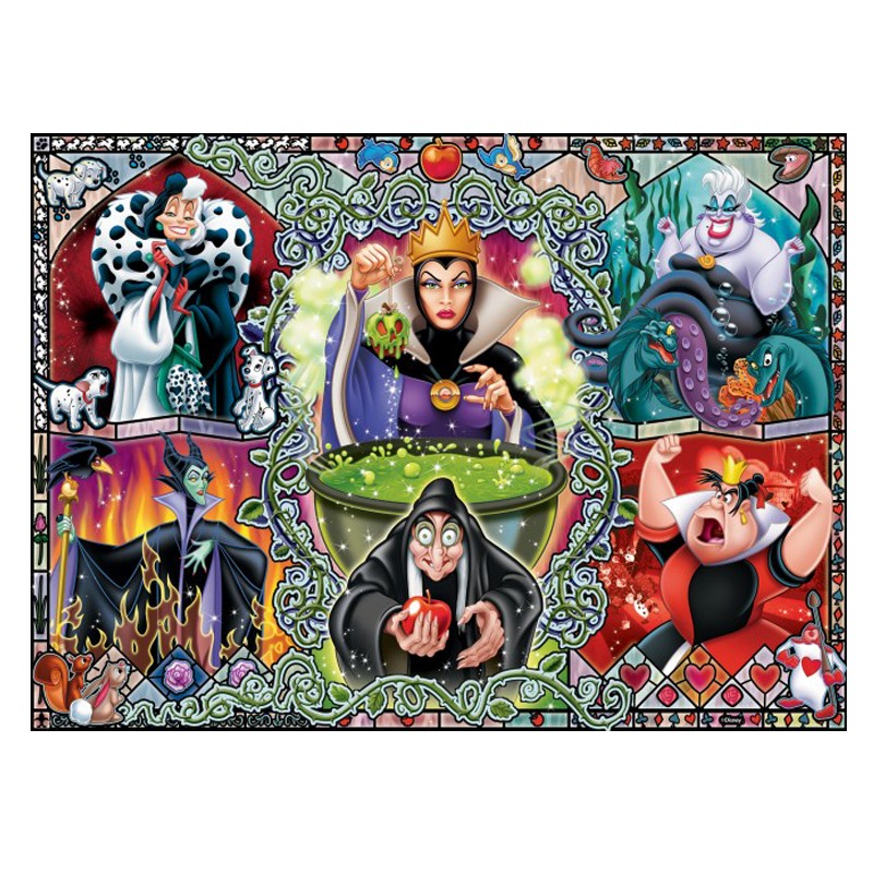 Puzzle Disney: Brujas Malas - Banbury Arte