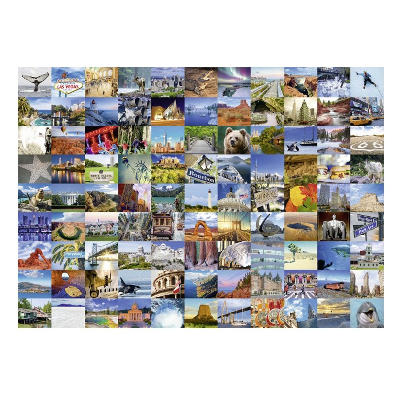 Puzzle 99 Beautiful Places USA/Canada  - Banbury Arte