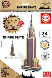 Thumbnail for Mini Monument Puzzle Empire State Building - 0