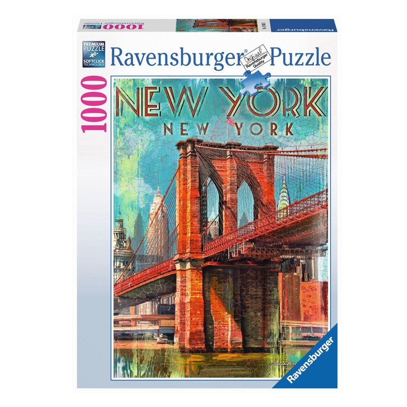 Puzzle Retro New York - Banbury Arte