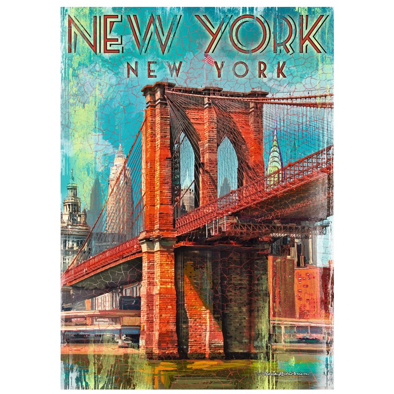 Puzzle Retro New York - Banbury Arte