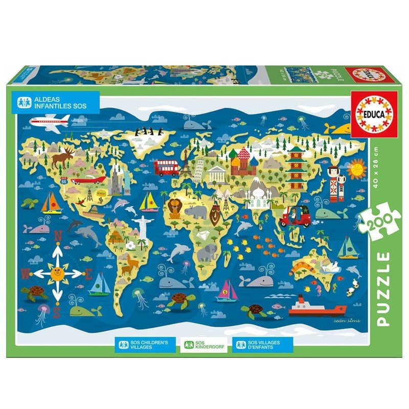 Puzzle Aldeas Infantiles SOS - Banbury Arte
