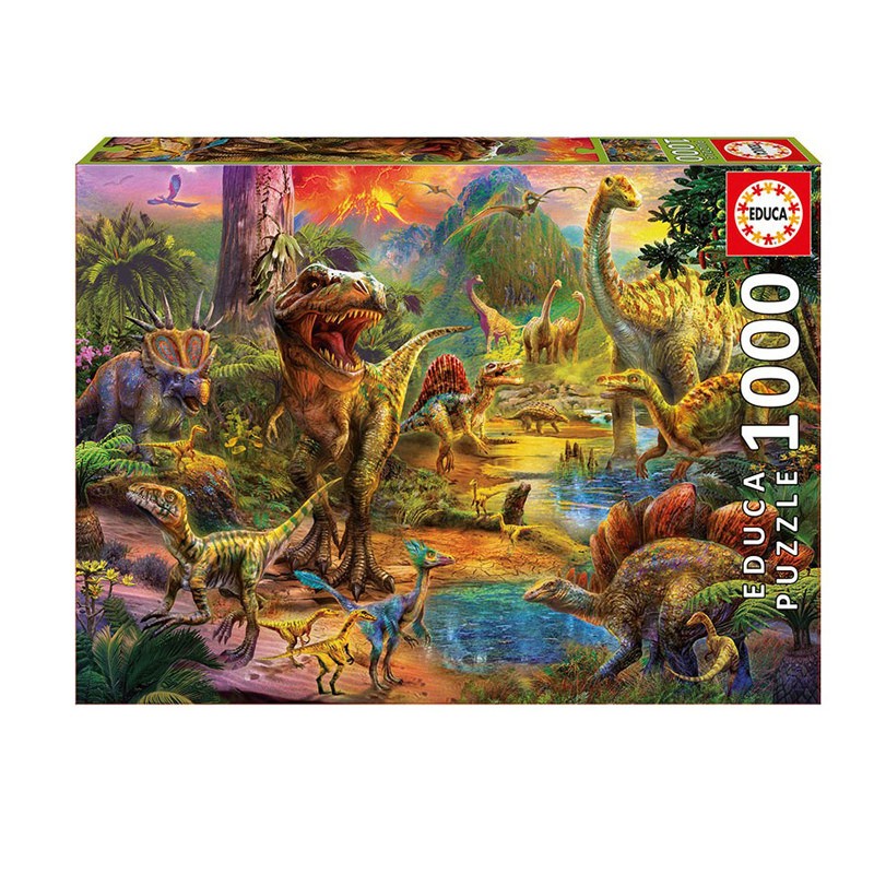 Puzzle Tierra de Dinosaurios - Banbury Arte