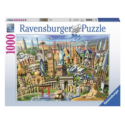 Puzzle hitos del mundo - Banbury Arte