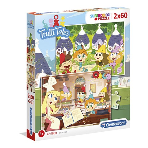 Puzzle Trulli Tales  - 2x60 piezas Clementoni 21606