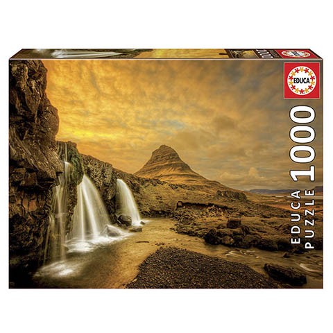 Puzzle Cascada Kirkjufellsfoss, Islandia - Banbury Arte