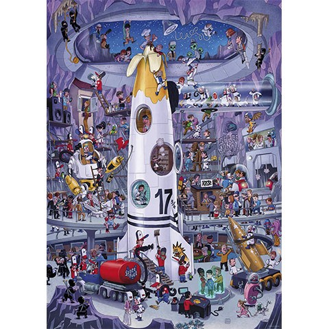 Puzzle Rocket Launch - Banbury Arte