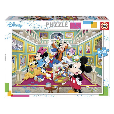 Puzzle Galería de arte de Mickey - Banbury Arte