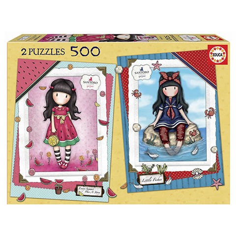 Puzzle Gorjuss Every Summer Has A Story + Little Fishes - Banbury Arte