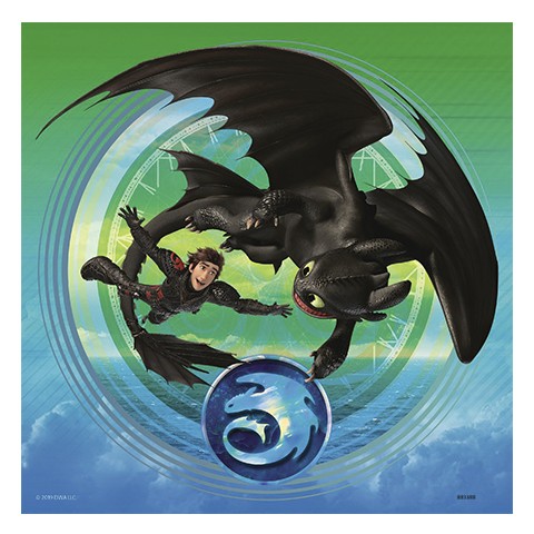 Puzzle Como entrenar a tu dragón - Banbury Arte