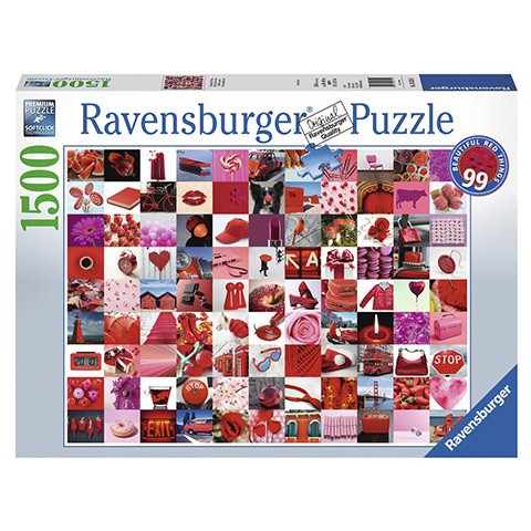 Puzzle 99 Cosas bellas en rojo - 1