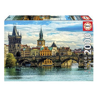 Thumbnail for Puzzle Vistas de Praga de Neón - Banbury Arte