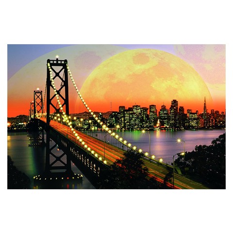 Puzzle San Francisco de noche - Banbury Arte