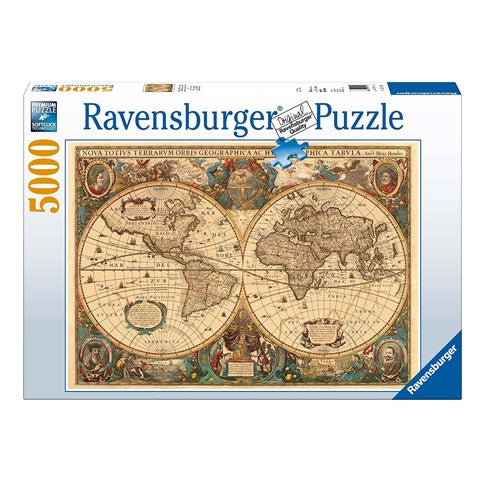 Puzzle Antiguo mapamundi - 1