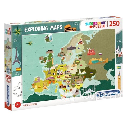 Puzzle Mapas Mundo- Lugares - Banbury Arte