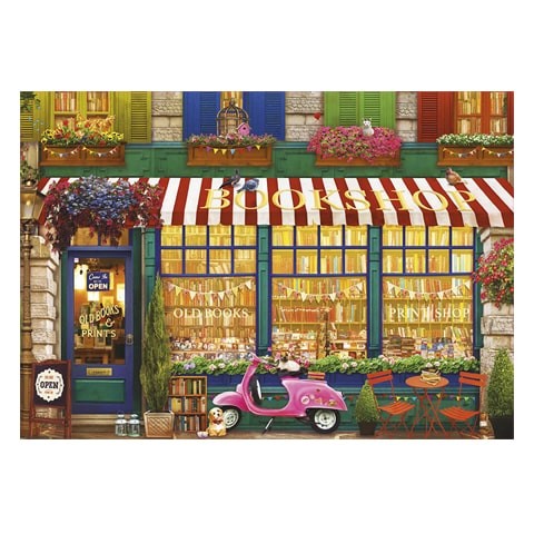 Puzzle Librería vintage - Banbury Arte