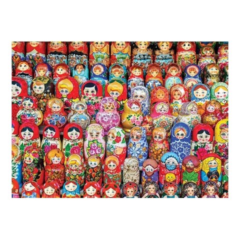 Puzzle Colección de Muñecas Matrioska - Banbury Arte