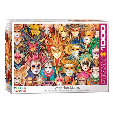 Puzzle Máscaras de Carnaval Veneciano - Banbury Arte