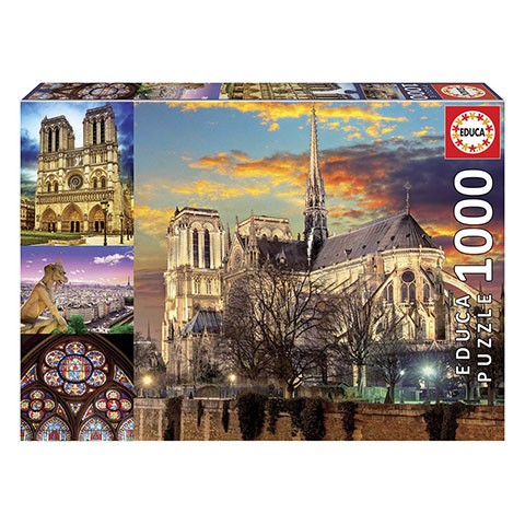 Puzzle Collage Notre Dame, Paris - Banbury Arte