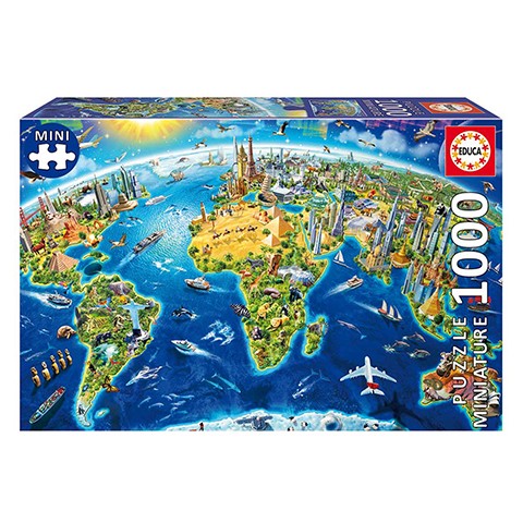Puzzle Símbolos del mundo - Miniature - Banbury Arte