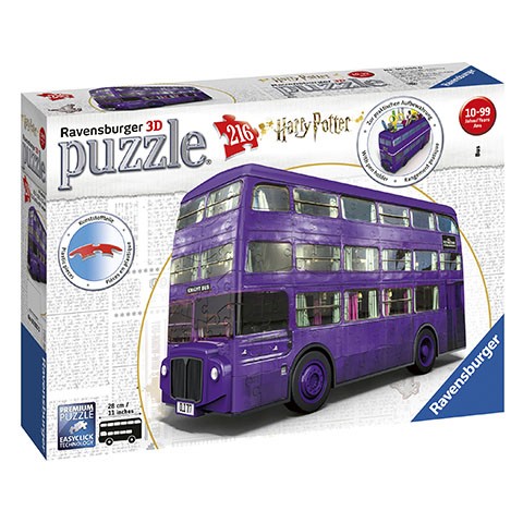 Puzzle Night Bus Harry Potter 3D - 216 piezas Ravensburger 11158